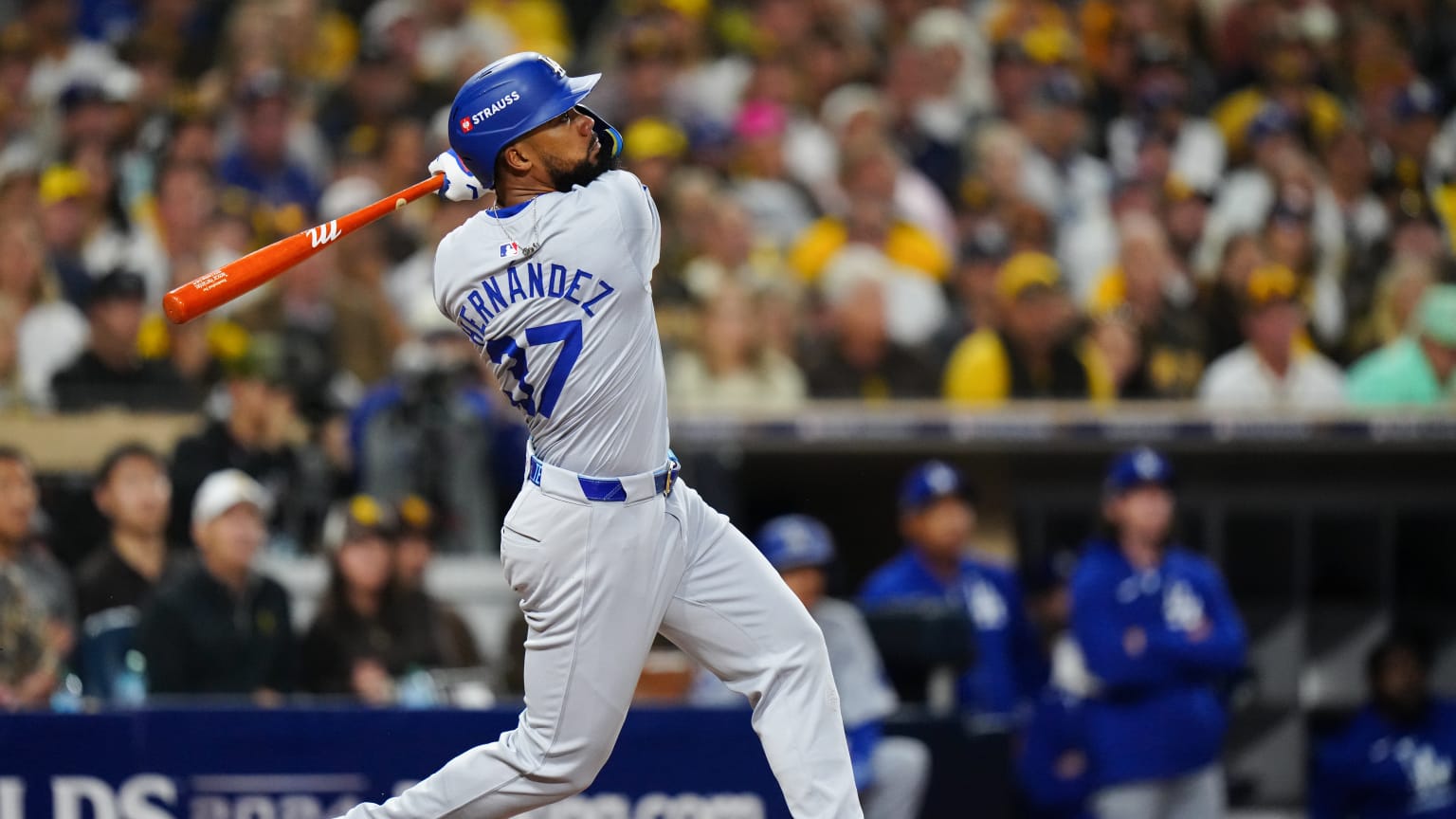 Teoscar Hernández's grand slam | 10/08/2024 | Los Angeles Dodgers