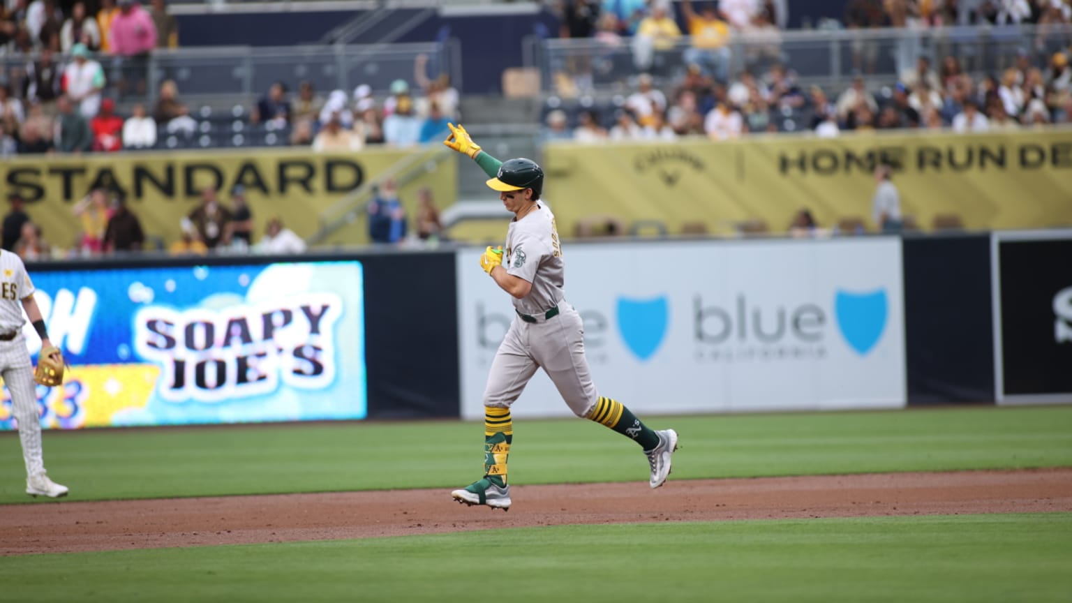 Tyler Soderstrom's solo homer (2) | 06/10/2024 | Athletics