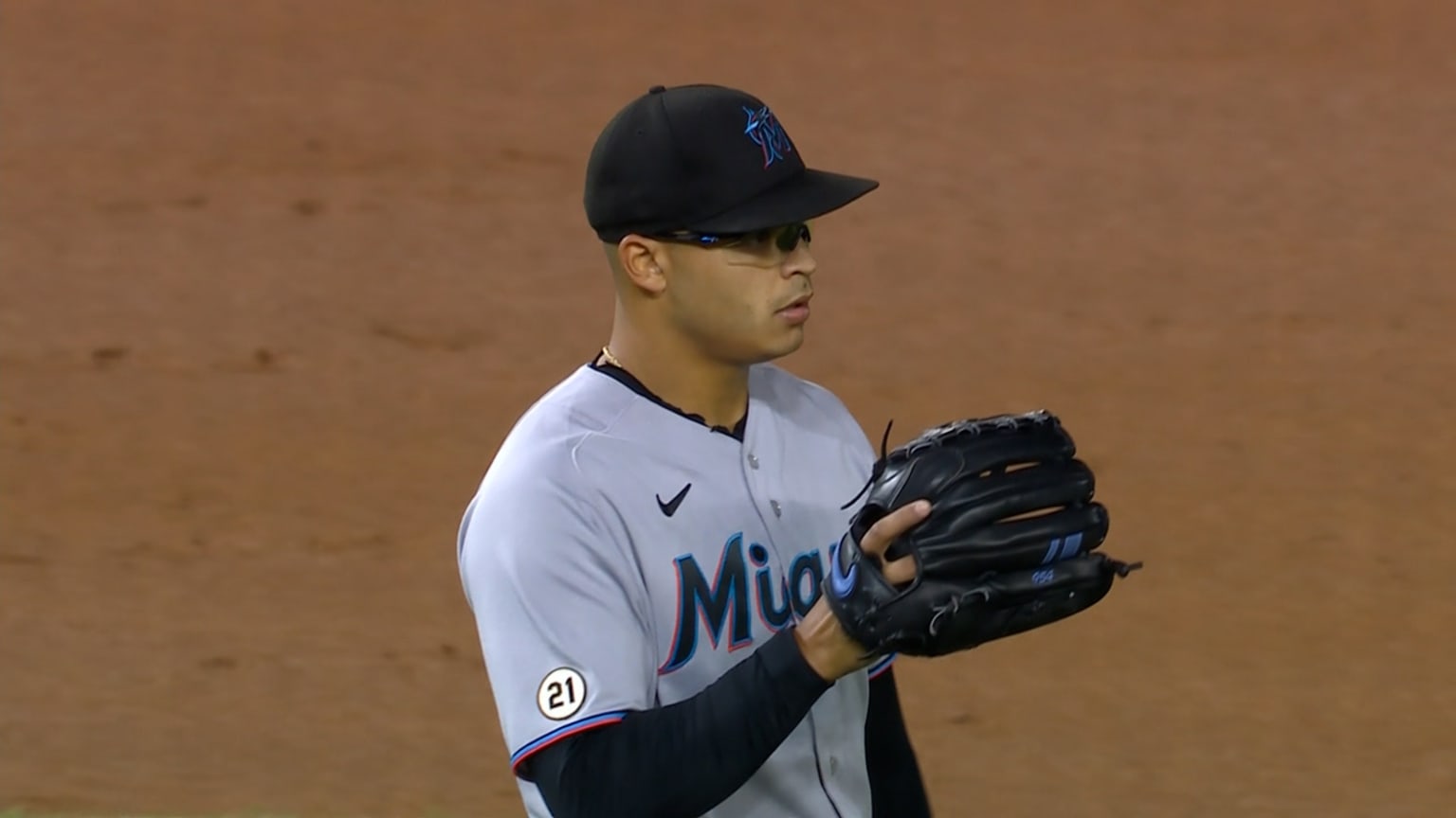 Jesus Luzardo strikes out six over 6+ innings 09/16/2022 Miami Marlins