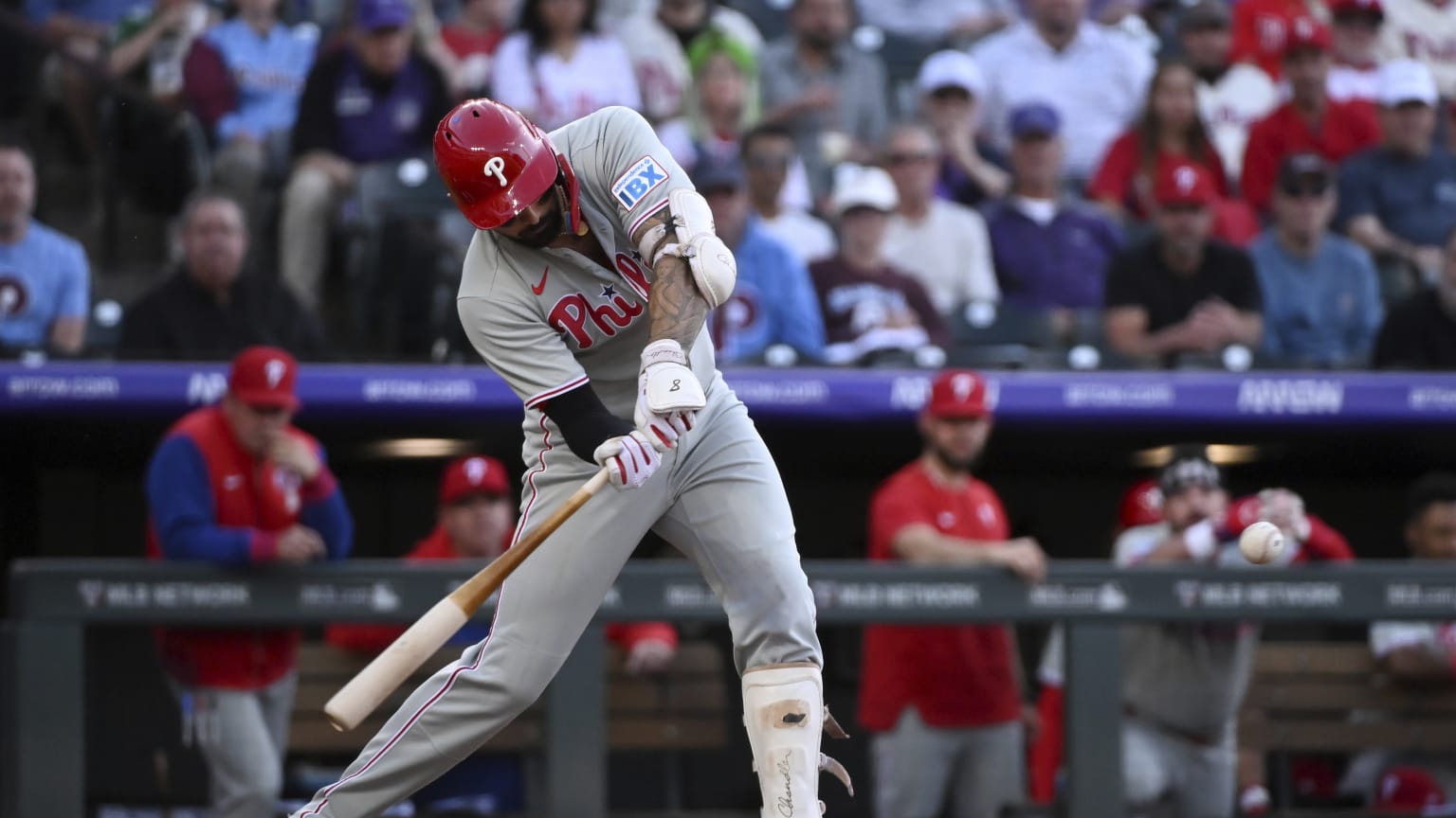 Nick Castellanos' RBI sac fly | 05/21/2025 | Philadelphia Phillies