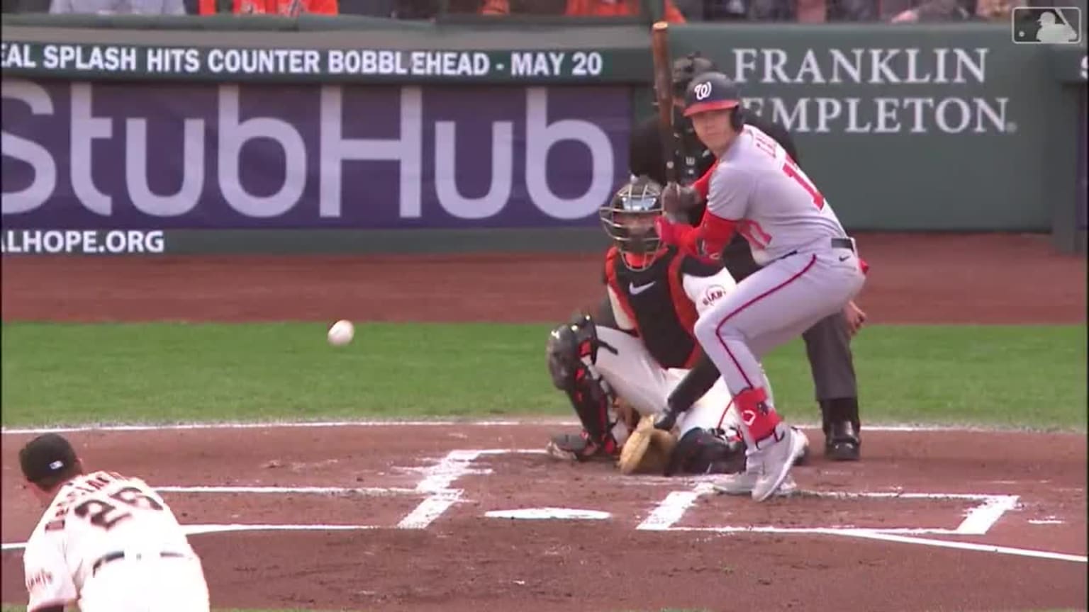 The Nationals score 5 in the 1st 05/08/2023 Washington Nationals