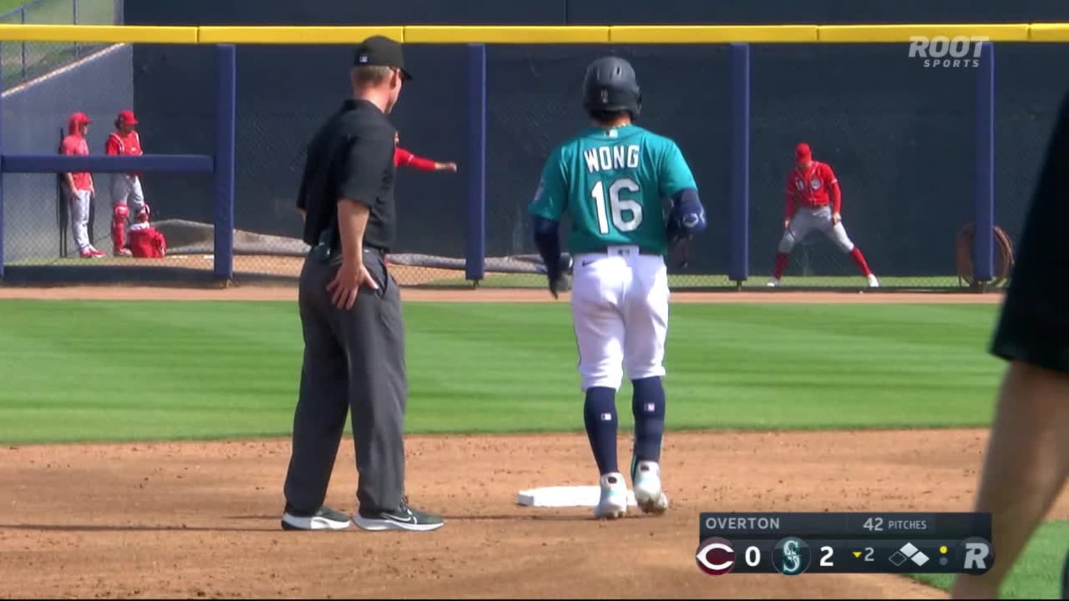 Kolten Wong's double to right 03/10/2023 Seattle Mariners