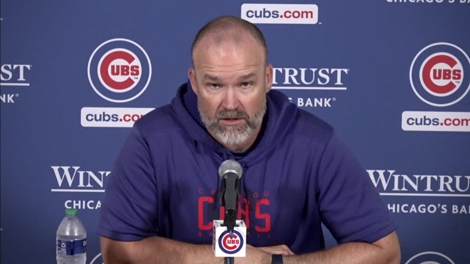 David Ross on Cubs' 6-3 win | 09/23/2023 | Chicago Cubs