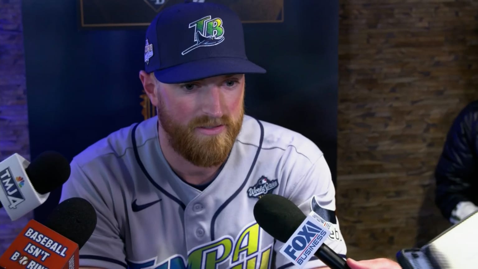 Drew Rasmussen on Rays' confidence heading into WS | 10/22/2026 | Tampa ...