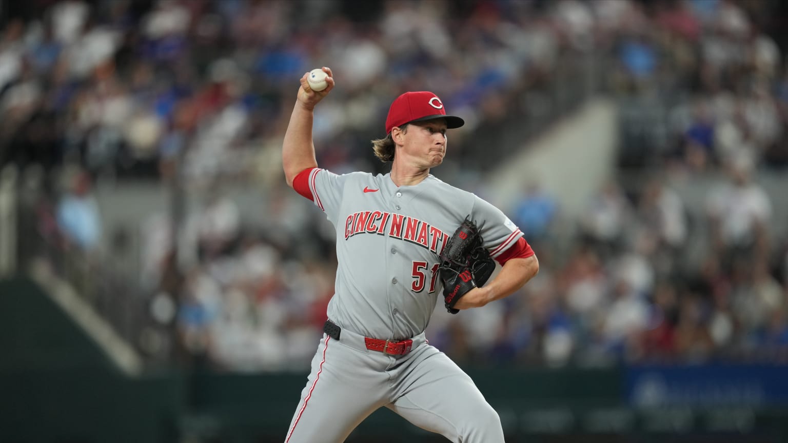 Brady Singer K's Corey Seager | 04/03/2026 | Cincinnati Reds