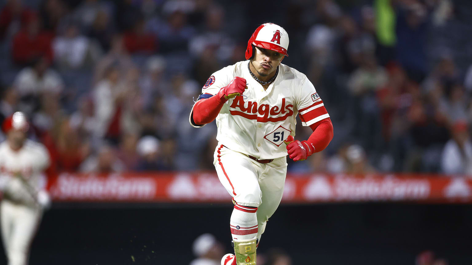 Gustavo Campero's first Major League hit
