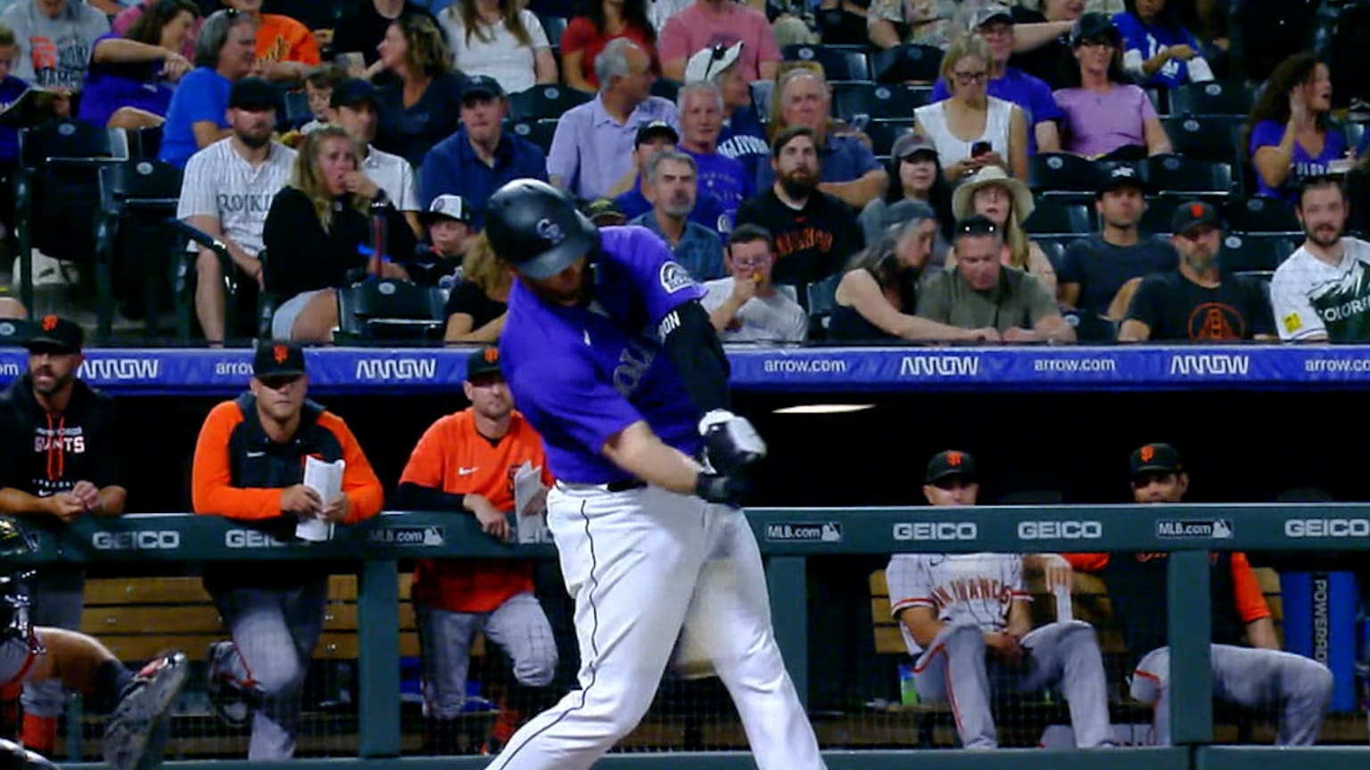 C.J. Cron launches a solo home run to left field | 09/20/2022 ...