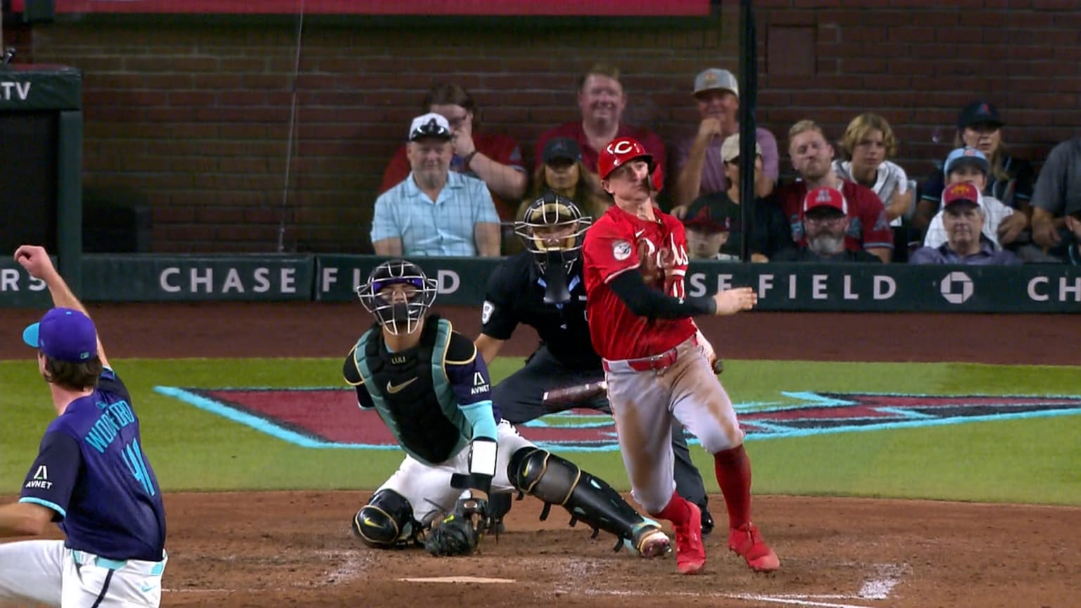 Austin Hays' RBI single | 08/23/2025 | Cincinnati Reds