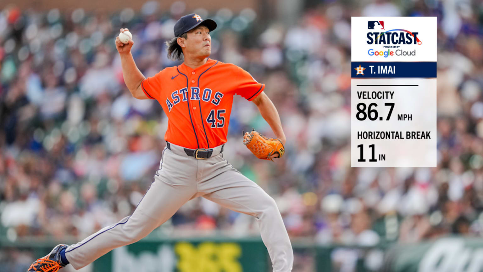 Tatsuya Imai's best sliders from start vs. the Tigers | 06/25/2026