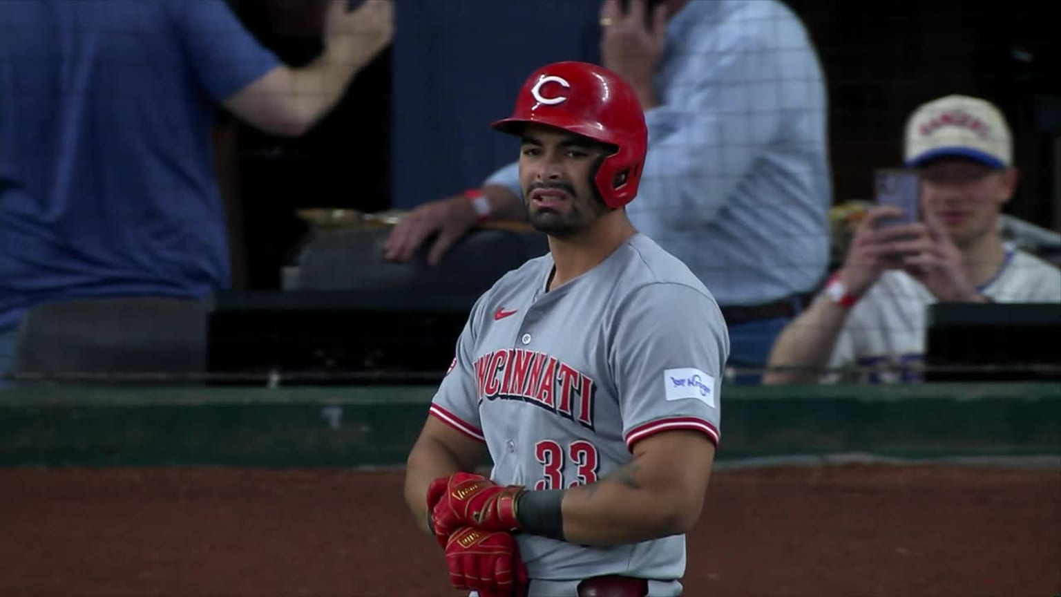 Christian Encarnacion-Strand 直筆サイン MLB REDS- CHRISTIAN ENCARNACION-STRAND SIGNED #33 HOME WHITE