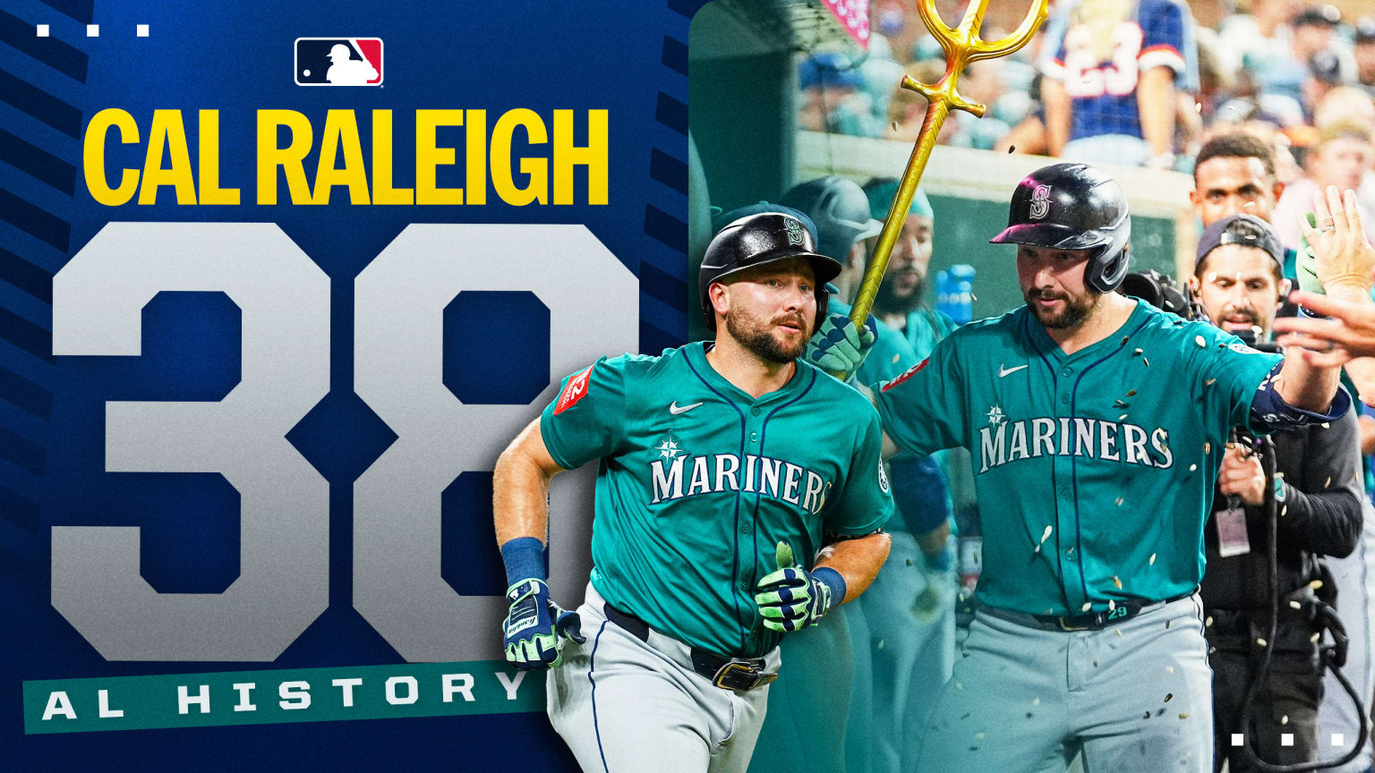 Cal Raleigh's stellar two-homer performance | 07/11/2025 | MLB.com