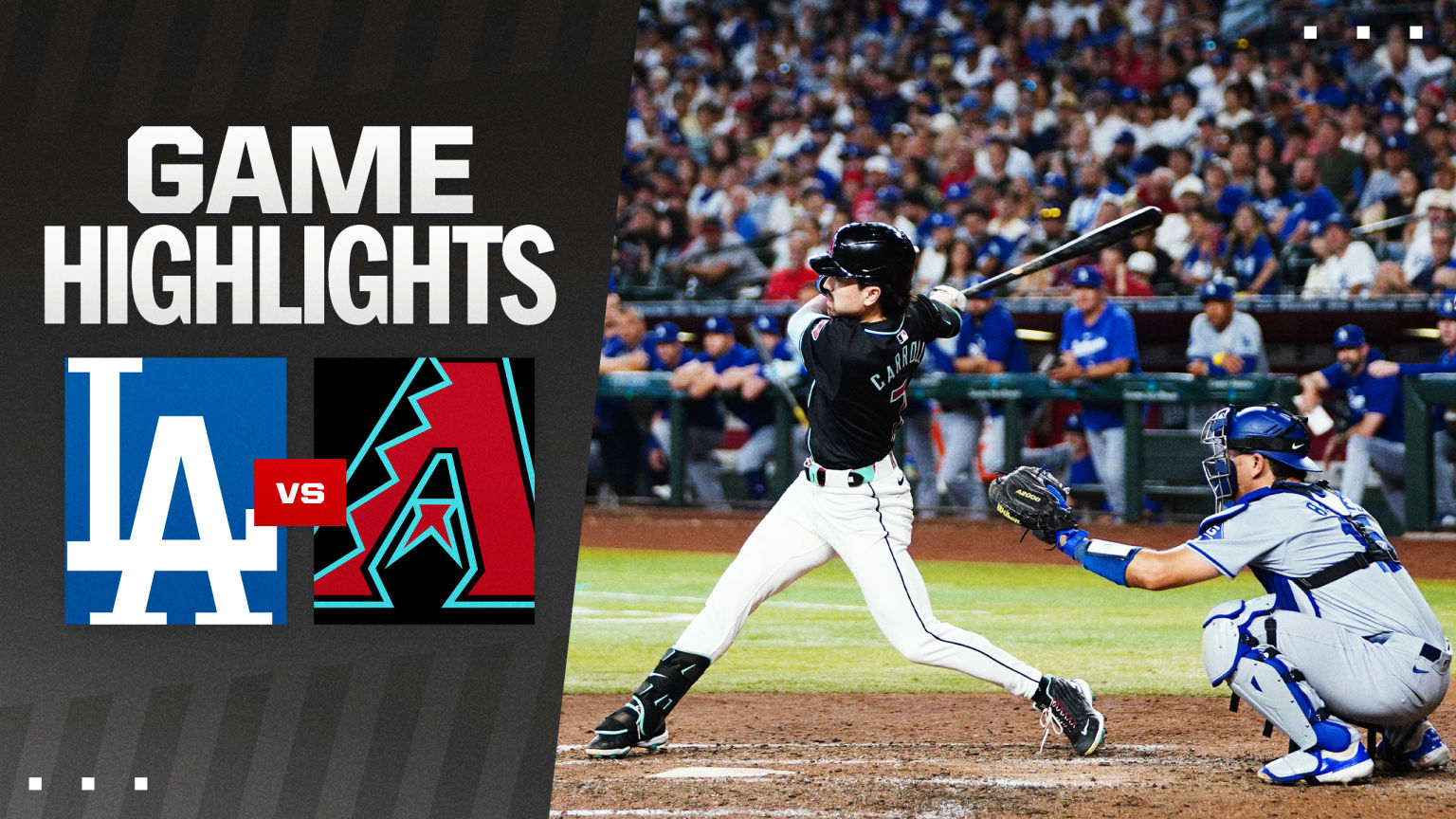 Dodgers vs. Dbacks Highlights 09/01/2024 Arizona Diamondbacks