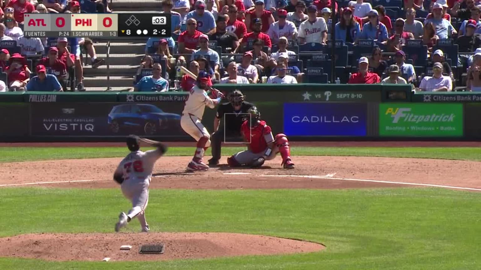 Kyle Schwarber's go-ahead homer (43)