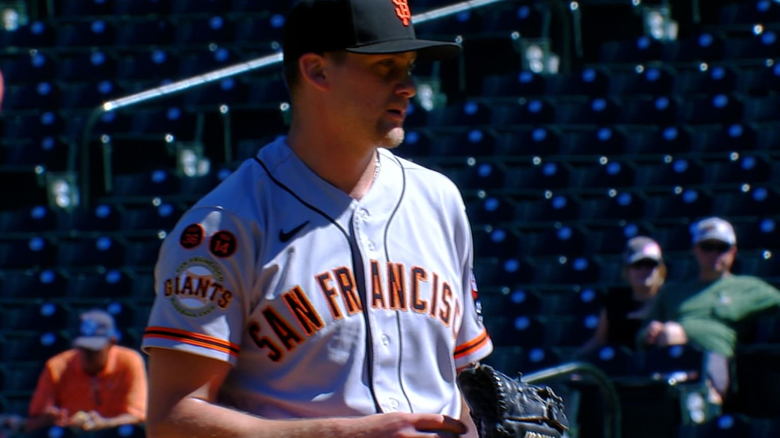 Keaton Winn whiffs five Rockies 09/16/2023 San Francisco Giants