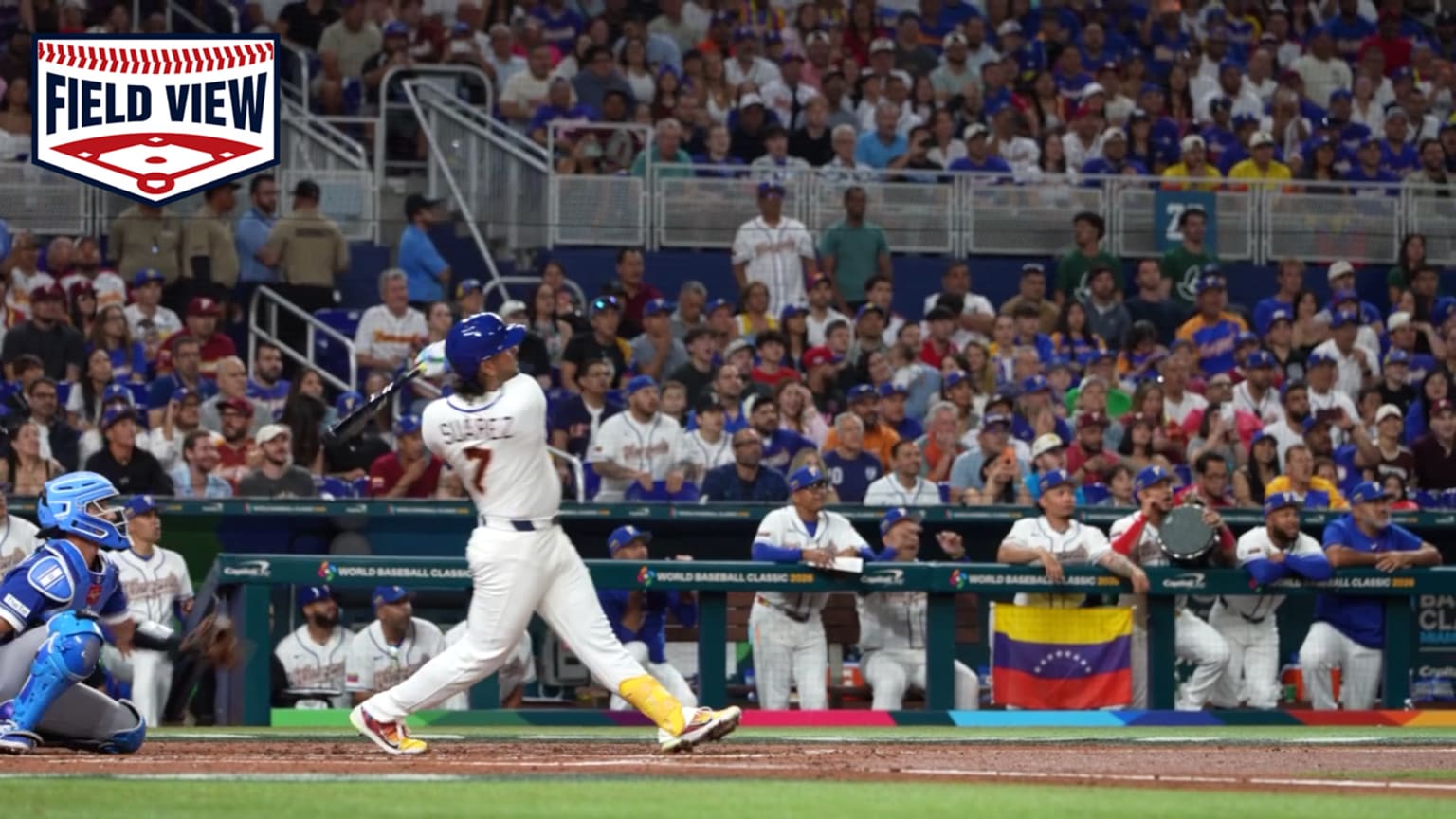 Field View: Eugenio Suárez's two-run homer | 07/03/2026 | Los Reds de ...