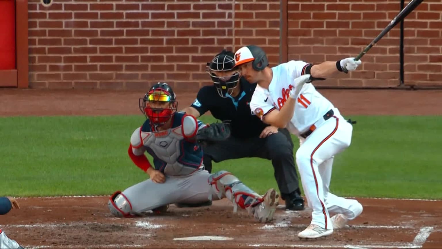 Jordan Westburg remolca dos carreras con hit 28/05/2024 Los Orioles