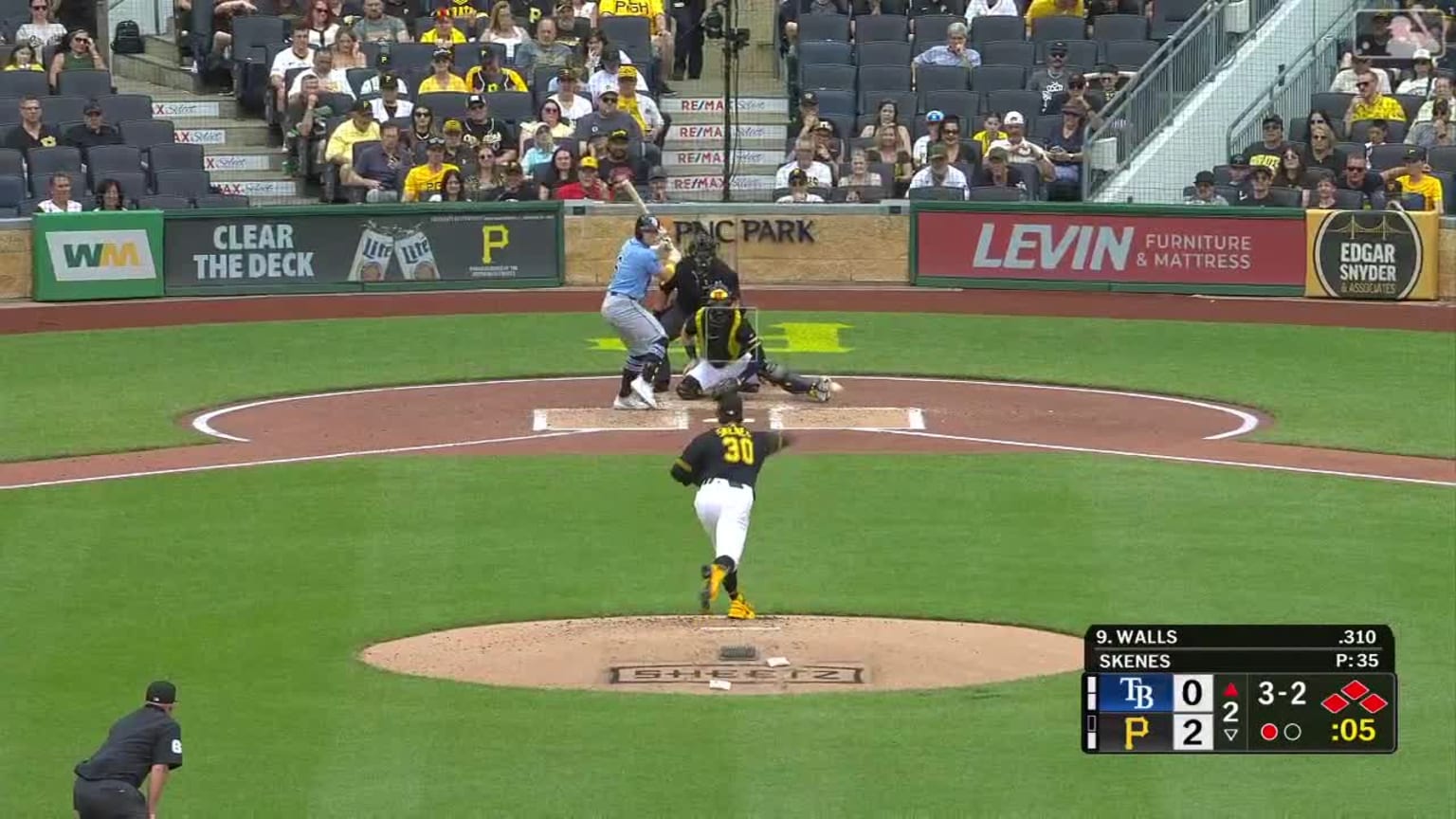 Strike 3 confirmed after ABS challenge | 04/18/2026 | Pittsburgh Pirates