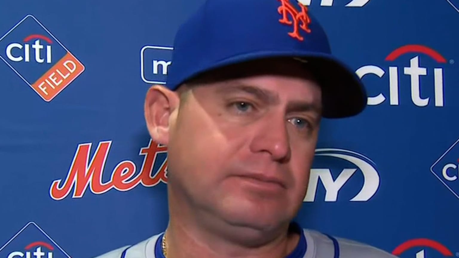 Carlos Mendoza discusses Mets' 100 loss 04/21/2024 New York Mets