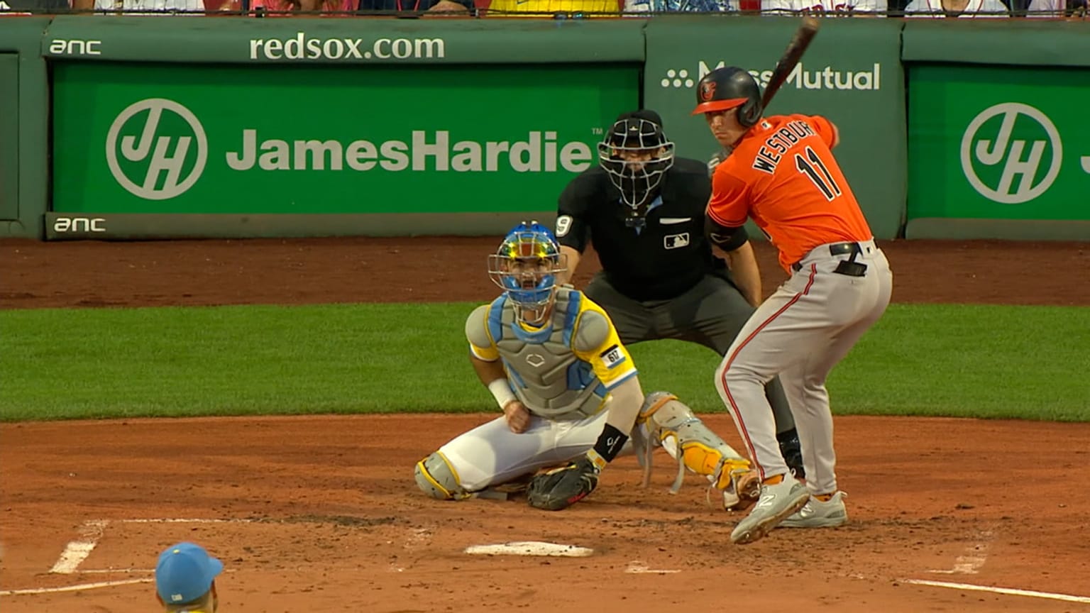Jordan Wesburg hits an infield RBI single | 09/09/2023 | Baltimore Orioles