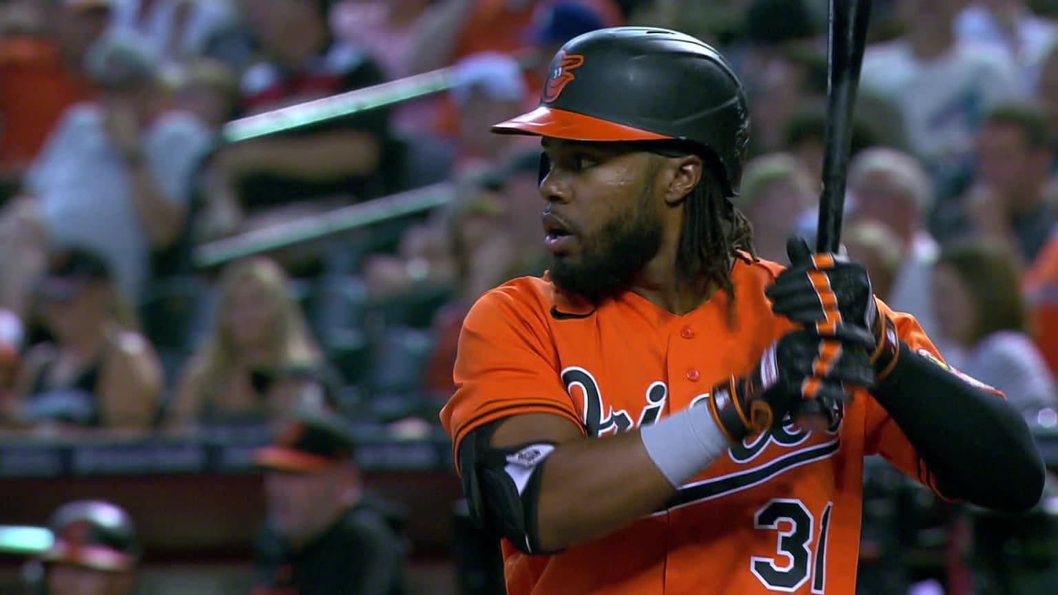 March 27, 2023; Sarasota FL USA; Baltimore Orioles center fielder Cedric  Mullins (31) heads to the dugout during an MLB spring training game against  t Stock Photo - Alamy