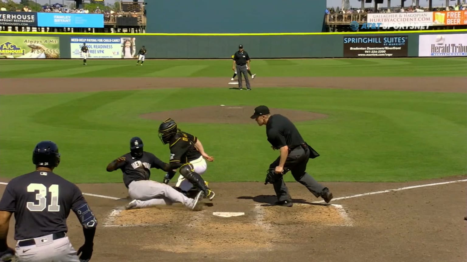 Travis Swaggerty turns two, nabs Florial at home 03/02/2023