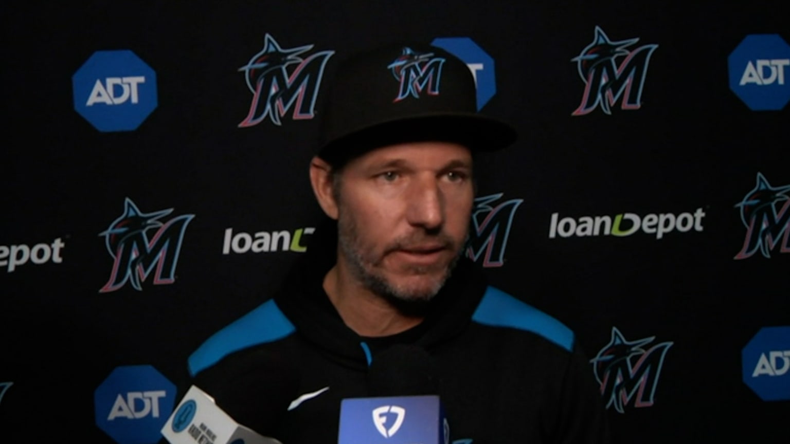 Clayton McCullough on Max Meyer in Marlins' 6-2 loss