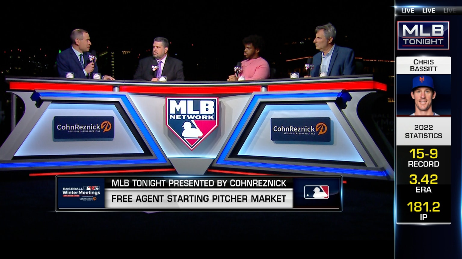 MLB Tonight talks Judge deal, remaining free agents | 12/08/2022 ...