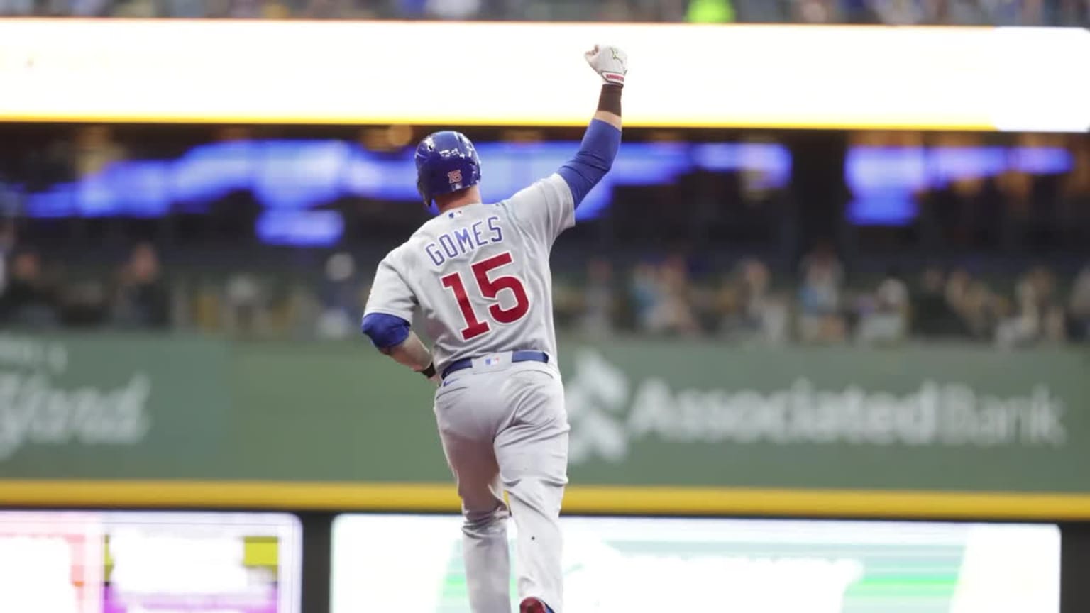 WATCH: Yan Gomes crushes grand slam against Brewers