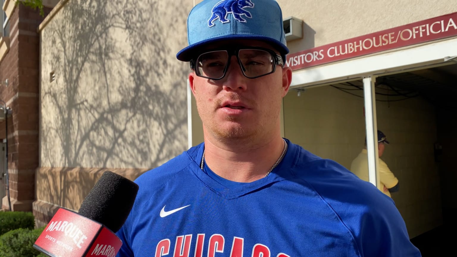Jordan Wicks on working on his breaking pitches 03/10/2024 Chicago Cubs