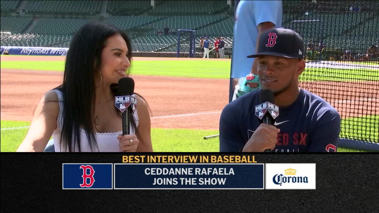 Ceddanne Rafaela on Boston's win streak and more | 07/18/2025 | Boston ...