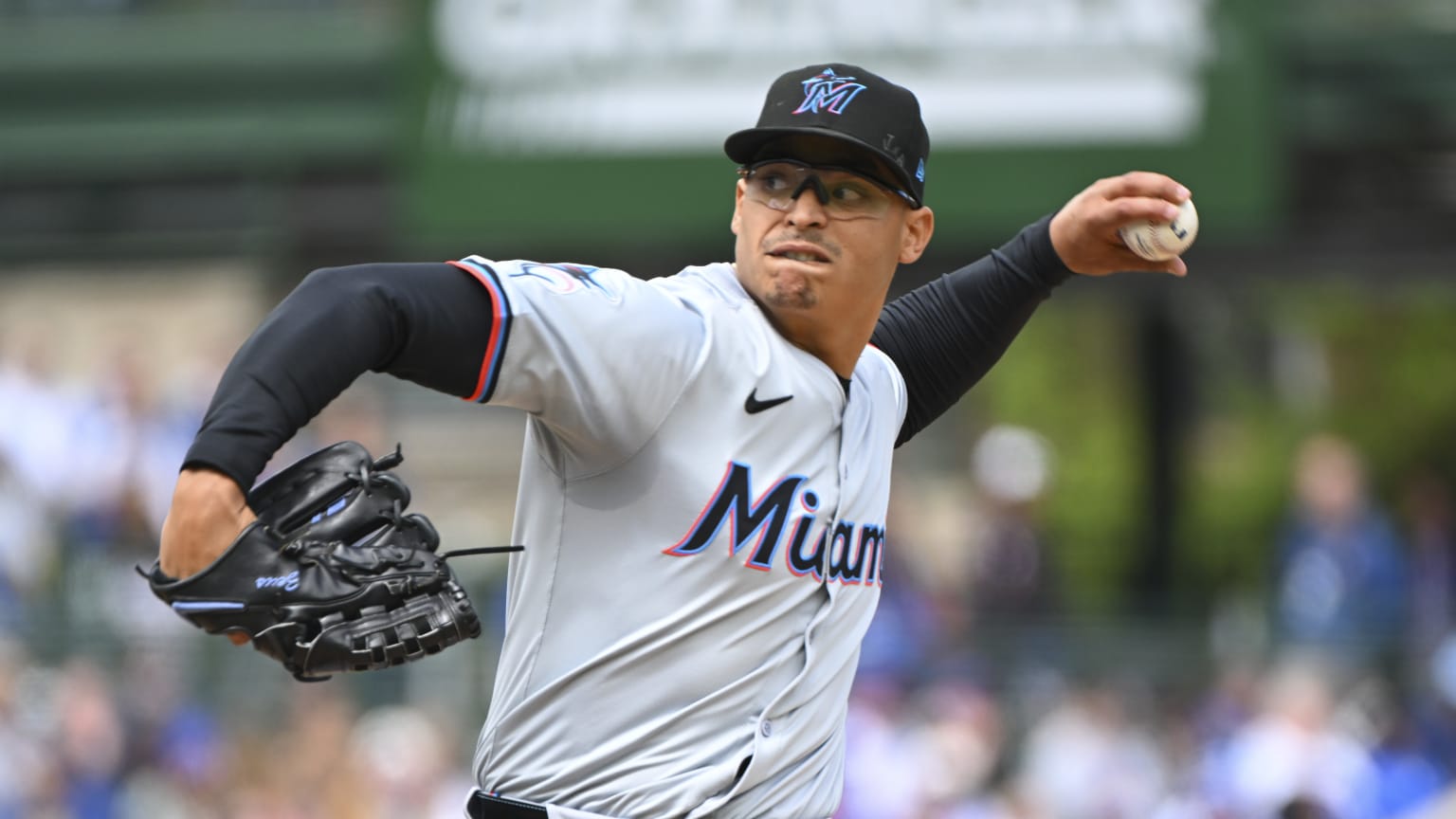 Jesús Luzardo strikes out six in six-inning start | 04/20/2024 | Miami ...