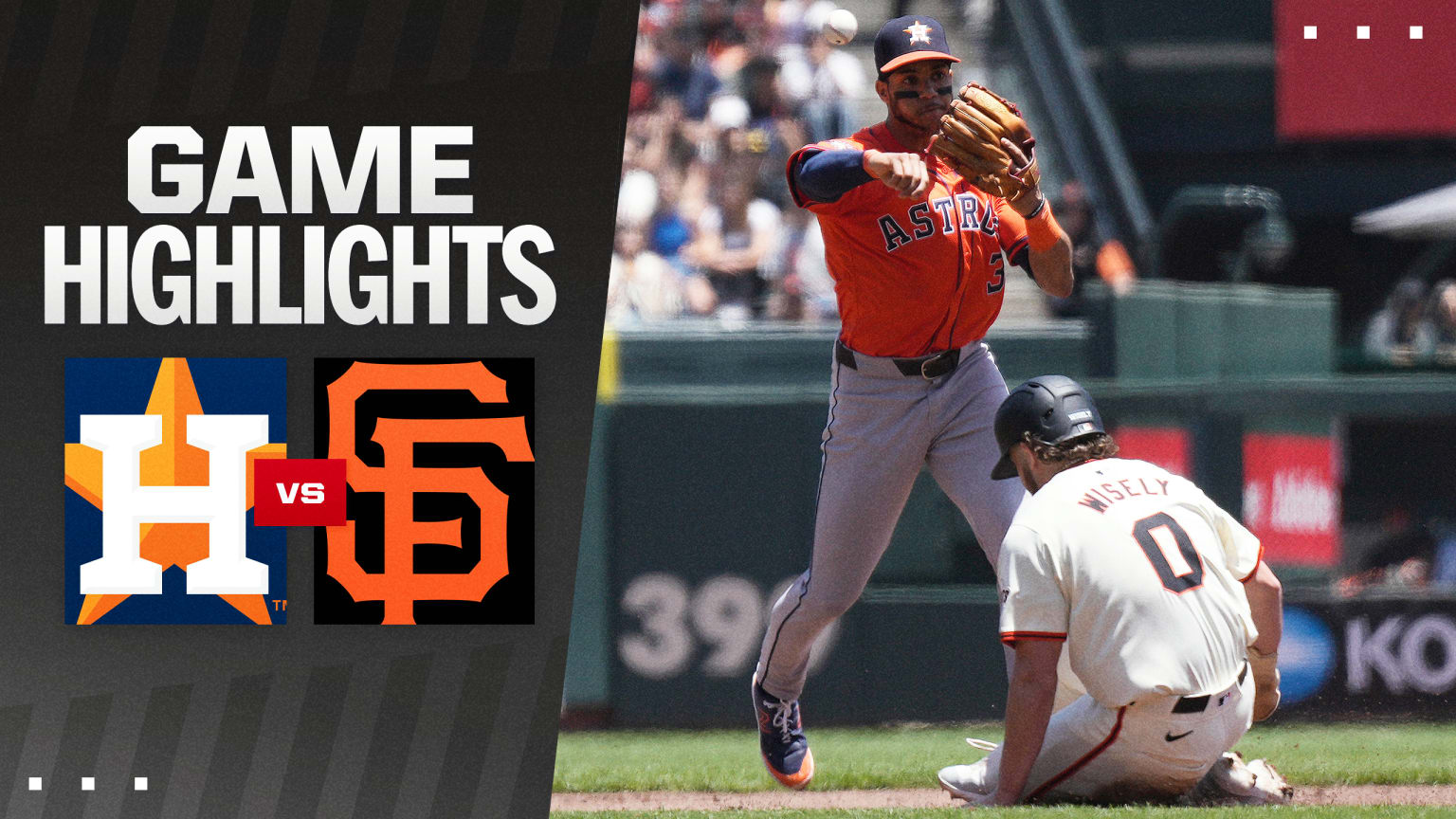 Astros vs. Giants Highlights 06/12/2024 San Francisco Giants