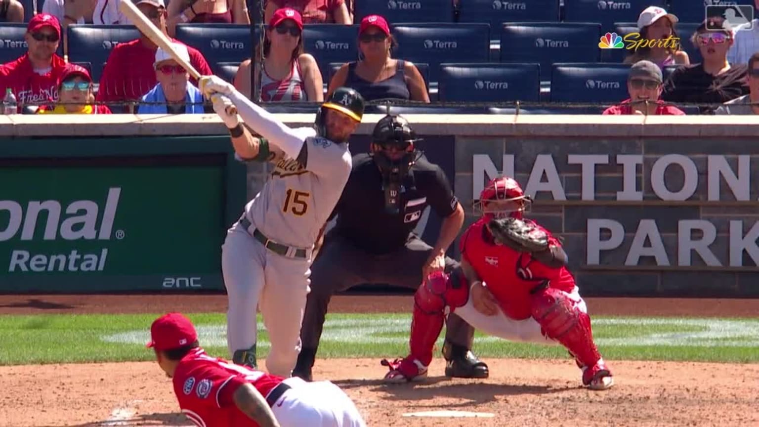 Seth Brown's two-run single, 05/08/2022