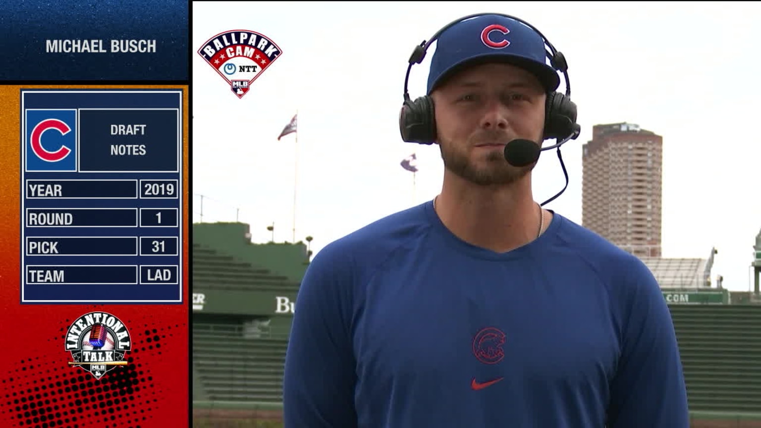 Michael Busch on his home run streak | 18/04/2024 | Lasmayores.com