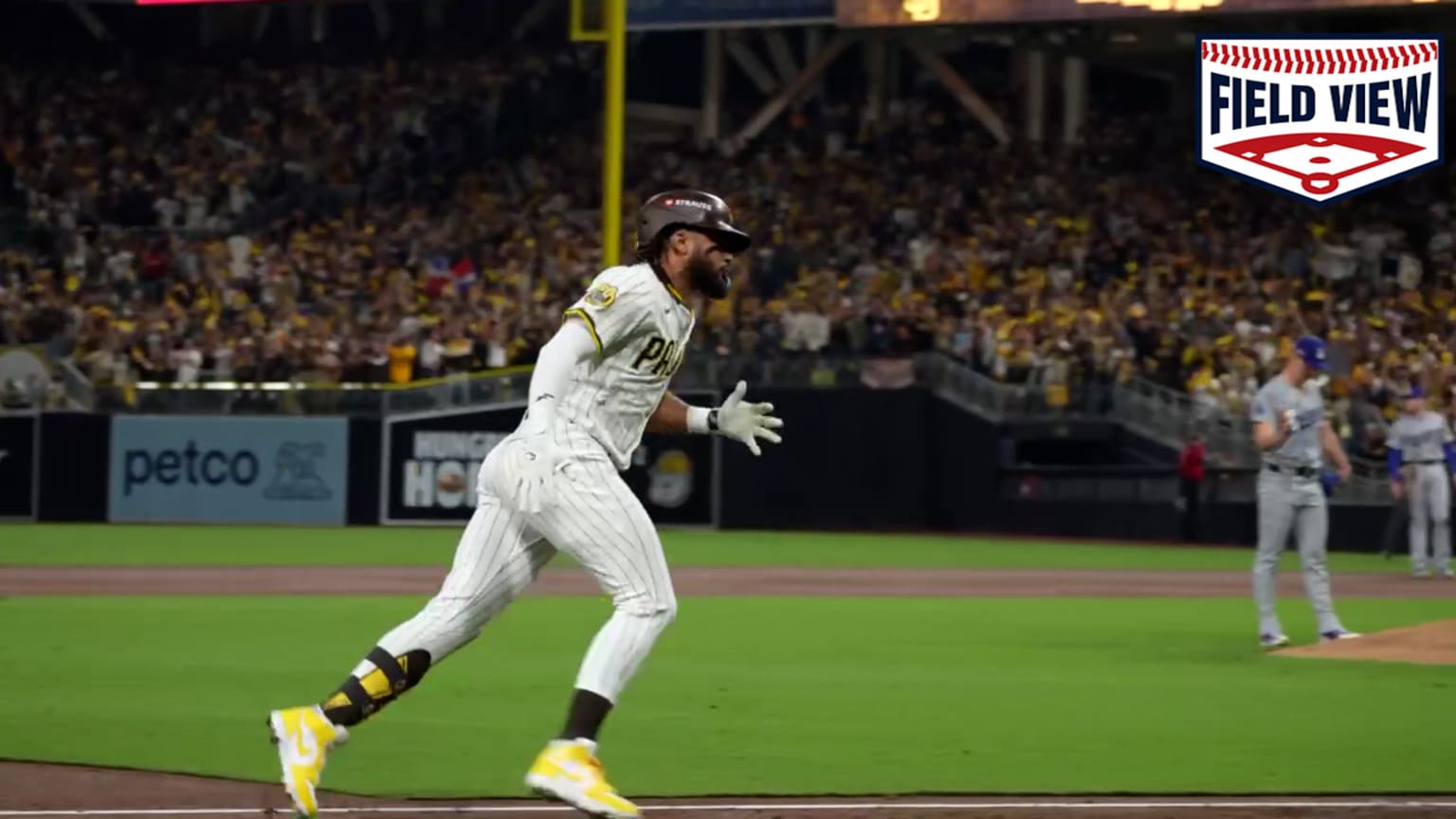 Field View: Fernando Tatis Jr. CRUSHES a two-run HR | 10/08/2024 | San ...