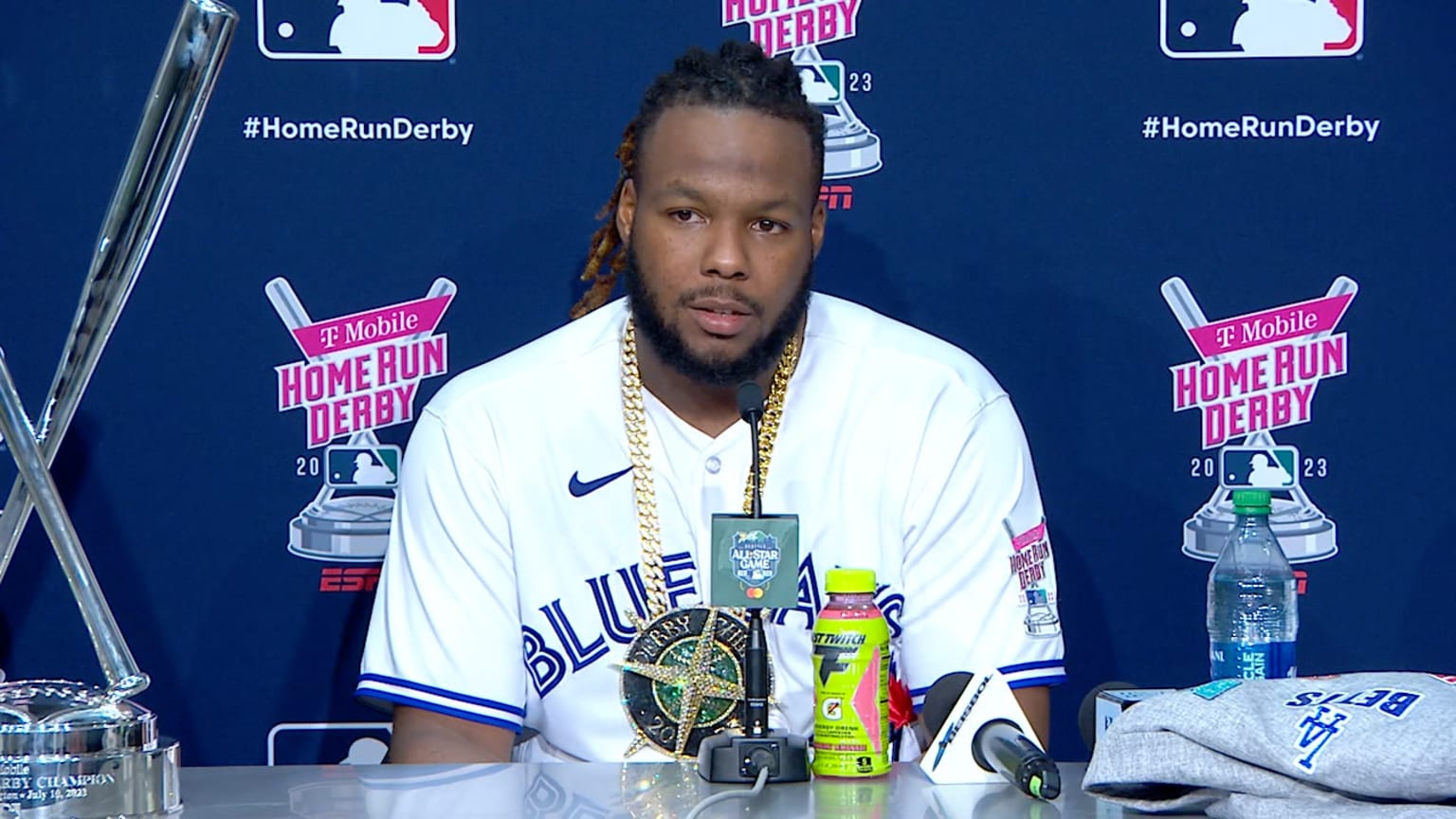 Vlad Jr. on winning the 2023 Home Run Derby, more 07/11/2023
