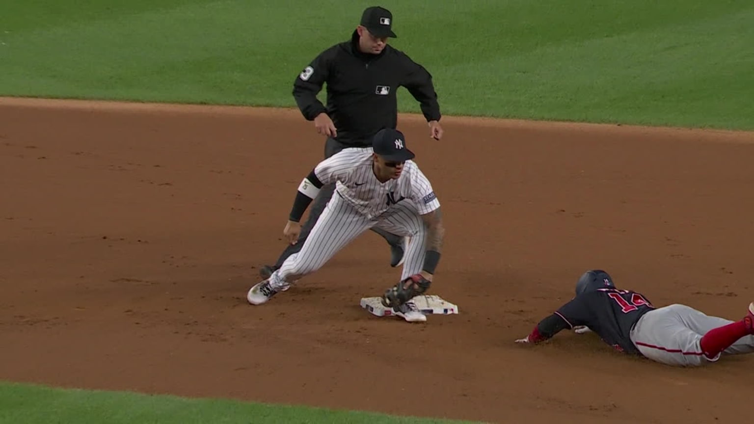 Yankees' three outfield assists 08/22/2023 New York Yankees