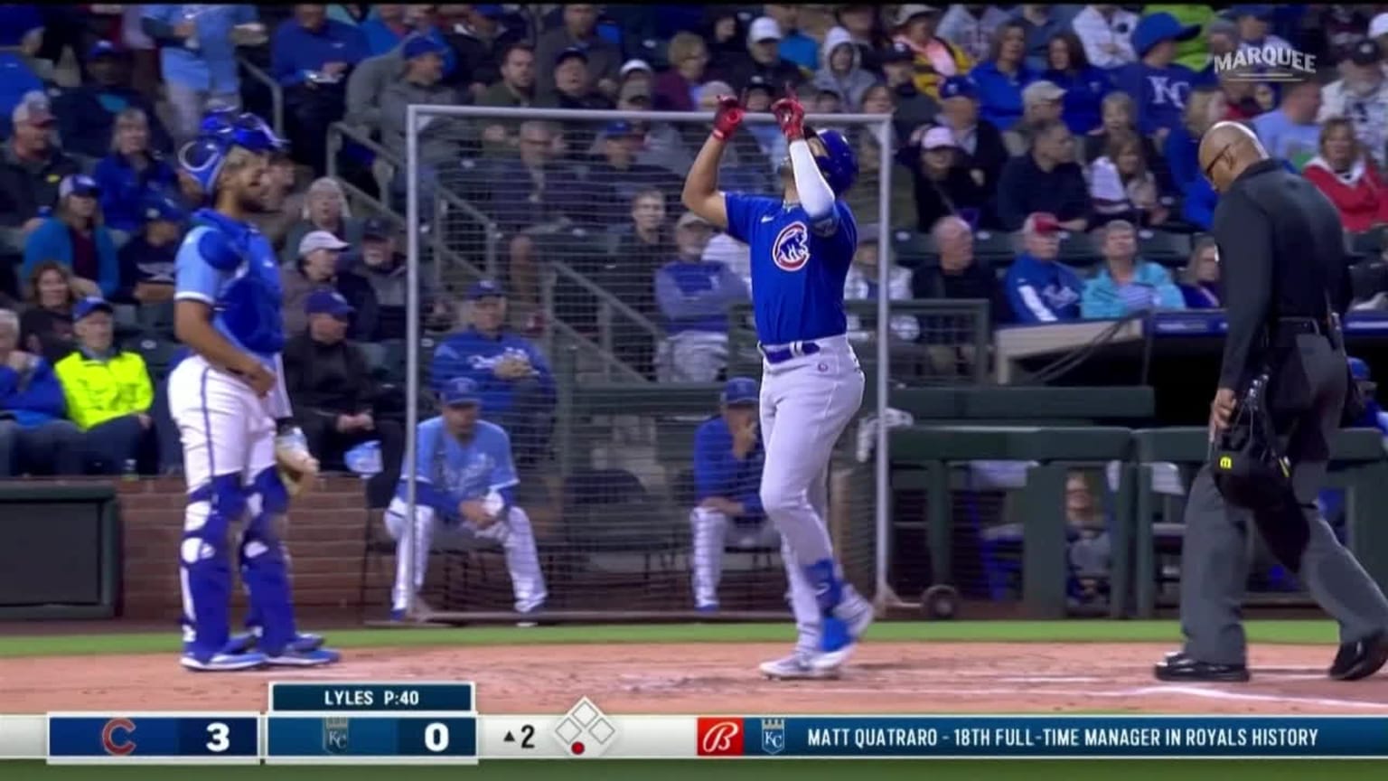 Christopher Morel's solo home run 03/21/2023 Chicago Cubs