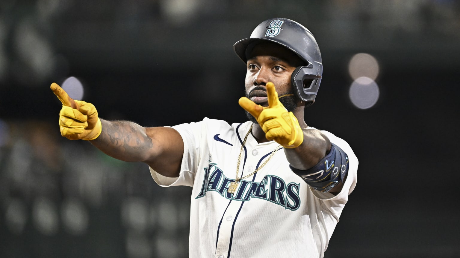 Randy Arozarena's two-run single 09/12/2024 Seattle Mariners