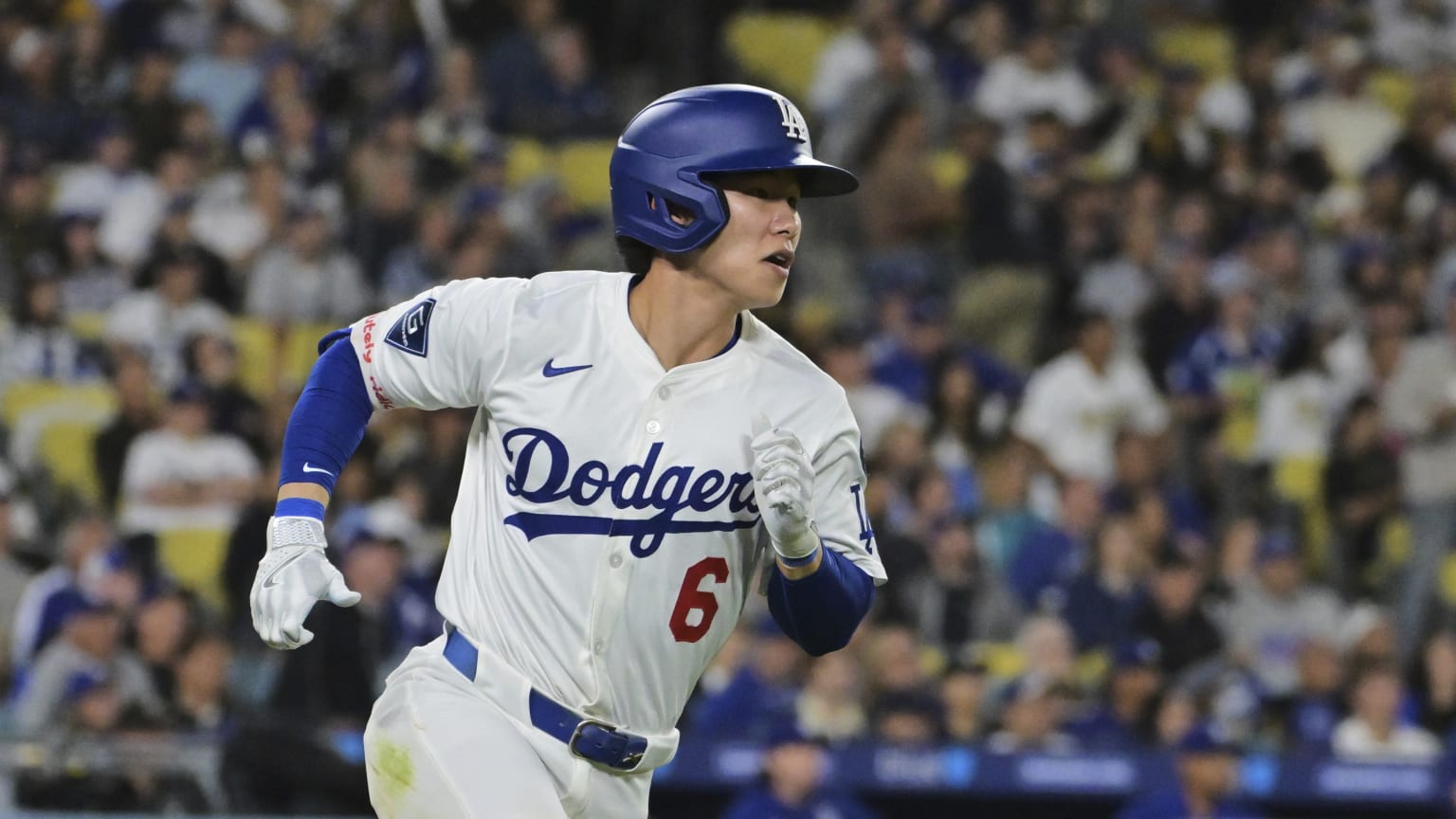 ◆MLB Korea◆ MLB Authentic LA Dodgers Game Home Away Common Check out the Korean call of Hyeseong Kim's home run | 05/14