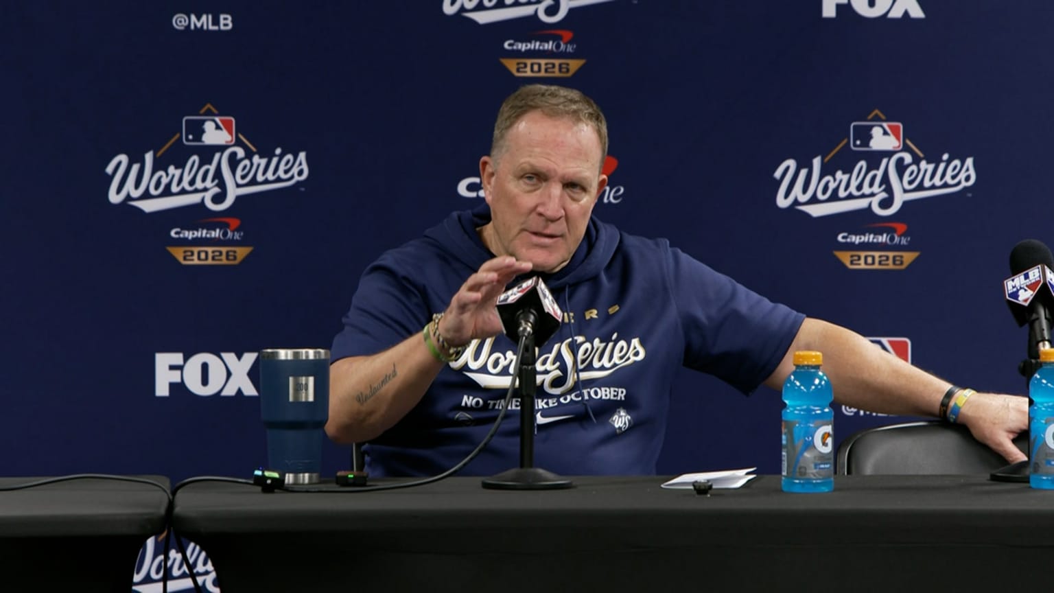 Pat Murphy talks Chourio, Yelich, Game 3 win | 10/26/2026 | Houston Astros