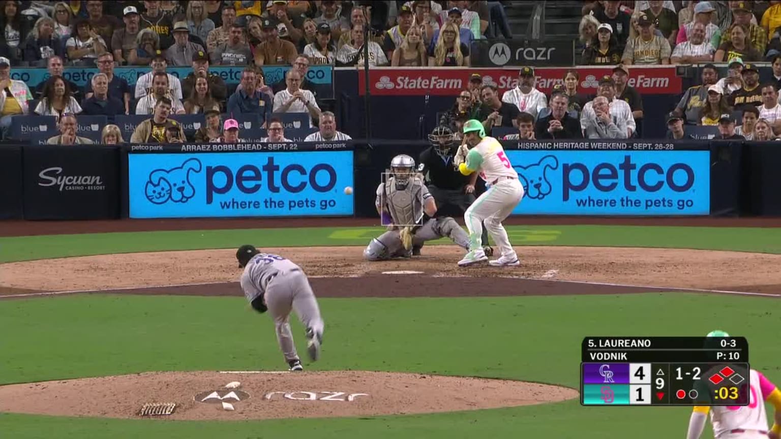 Ramón Laureano's RBI groundout | 09/12/2025 | MLB.com