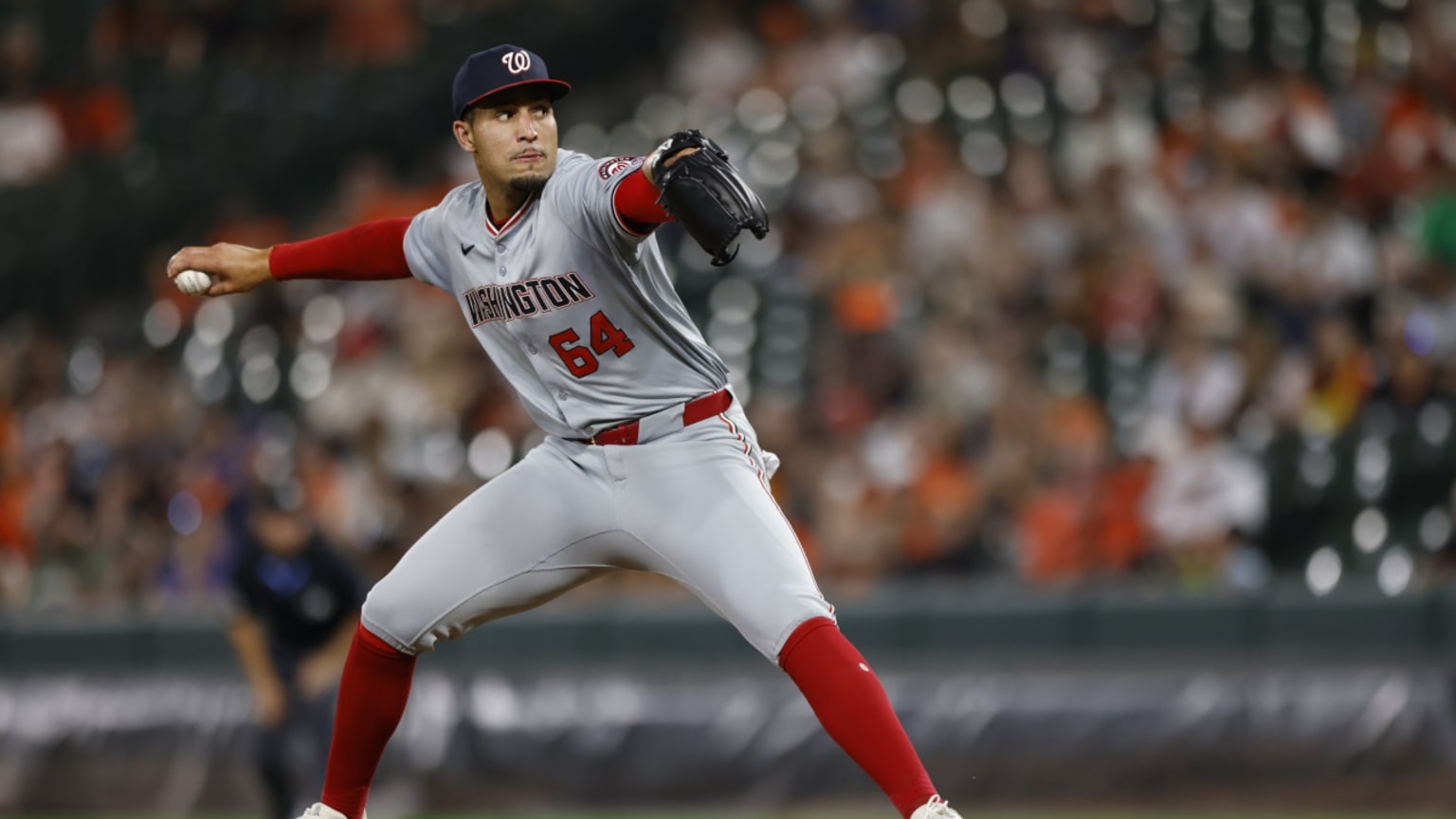 Orlando Ribalta's first career strikeout | 08/13/2024 | Washington ...