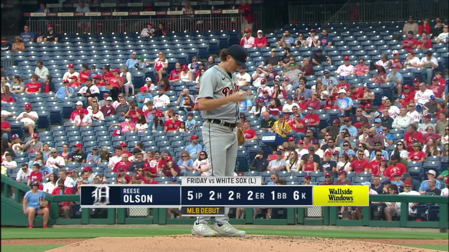 Reese Olson's three strikeouts 06/08/2023 Detroit Tigers