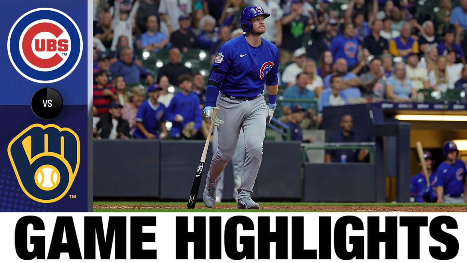 STATS Hosted Solution  Game Recap - Cubs v Brewers - MLB - Baseball