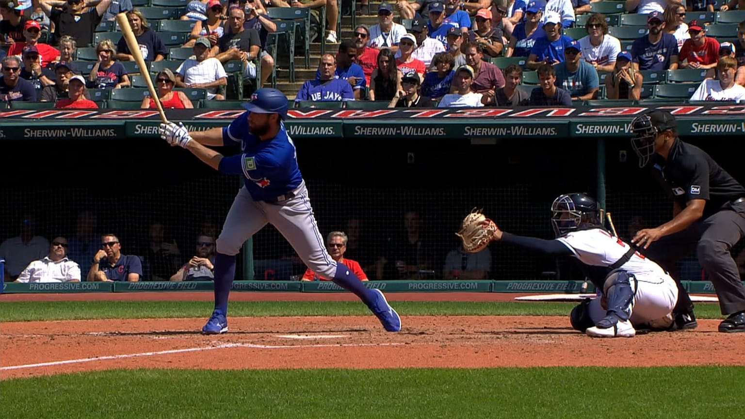 Brandon Belt lines an RBI single in the 7th inning | 08/10/2023 ...