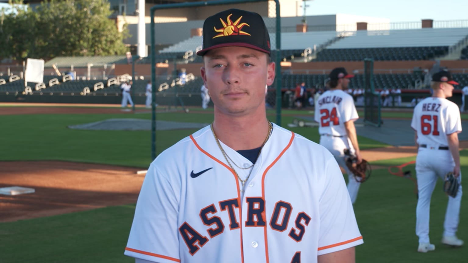 Zach Dezenzo on the Fall League