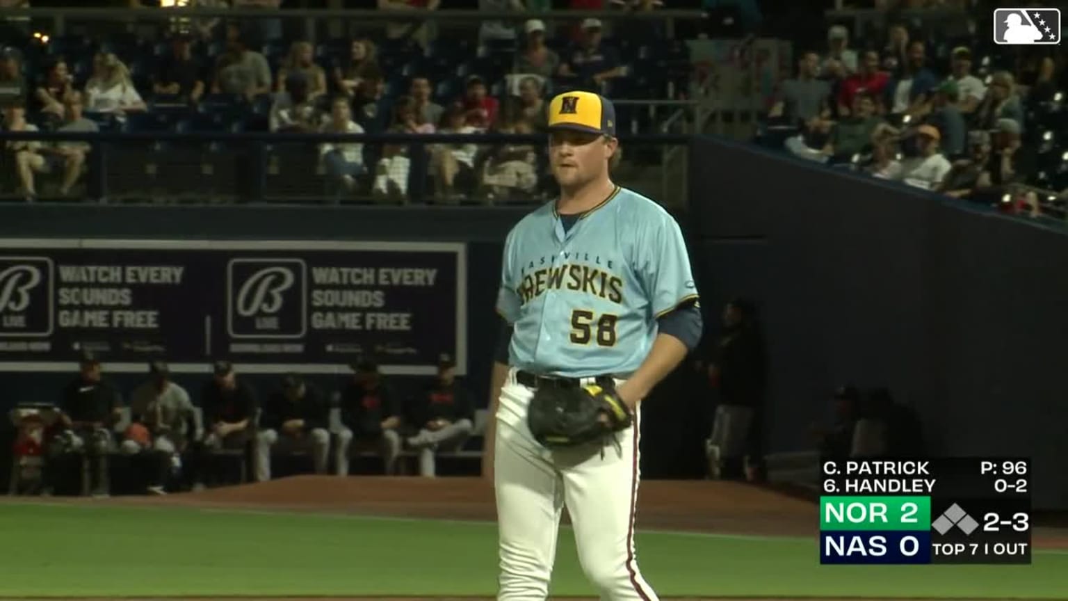 Chad Patrick picks up his ninth strikeout of the game | 05/04/2024 ...