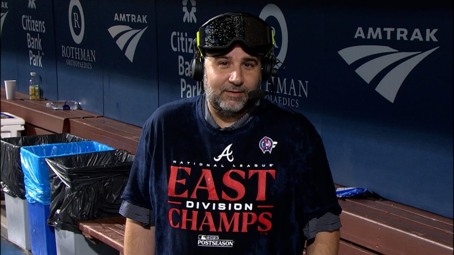 Alex Anthopoulos on Braves clinching the NL East | 09/13/2023 | Atlanta ...