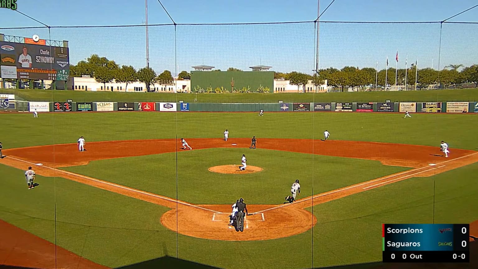 Giants' prospect Charlie Szykowny's three hit outing 10/26/2024